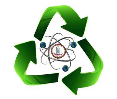 Recycle SNF Earths circles Virginia Logo