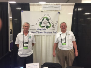 Steve Curtis & Tom Dolan manning the booth at the ANS Expo